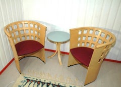 One pair of Eero Aarnio Lounge chair "RUUTU" in a near-new condition
