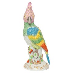 Antique ONE Parrots, Meissen