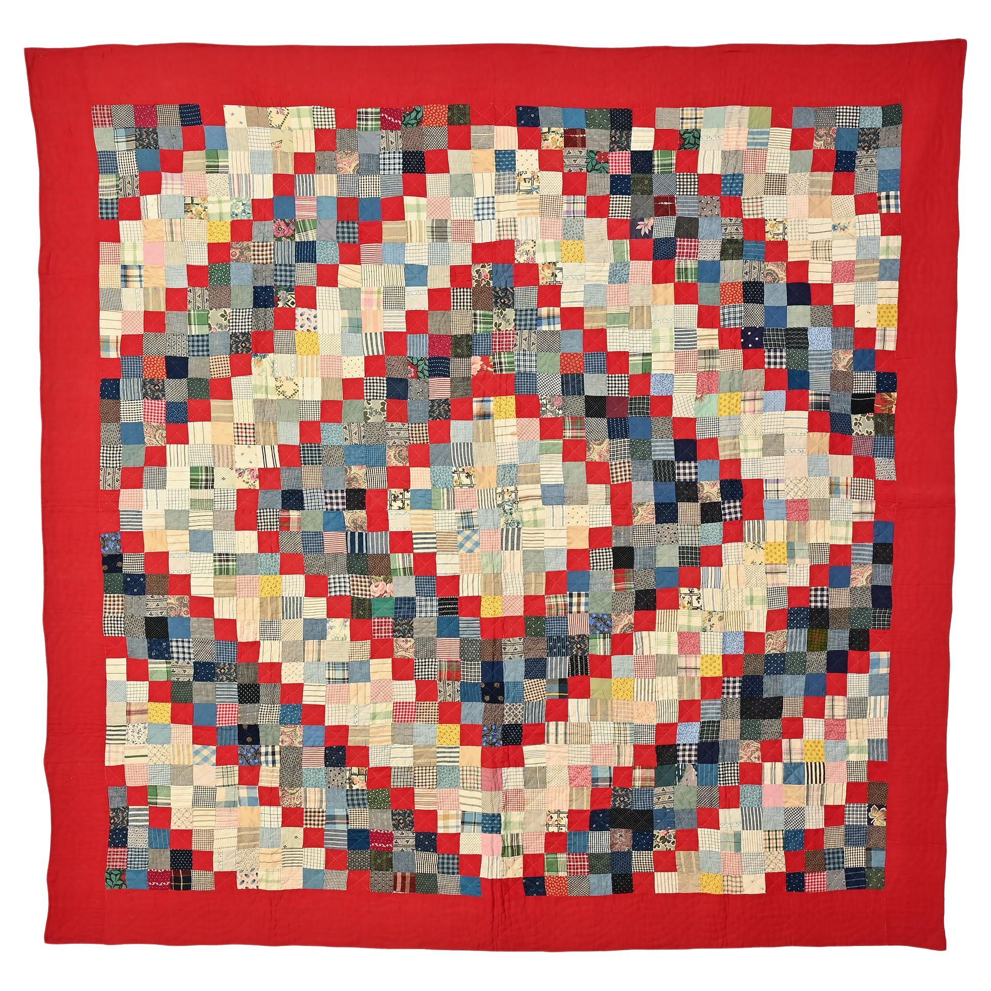 One Patch Barnraising Quilt