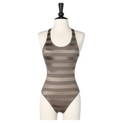 One piece bathing-suit with stripes effects Chantal Thomass 