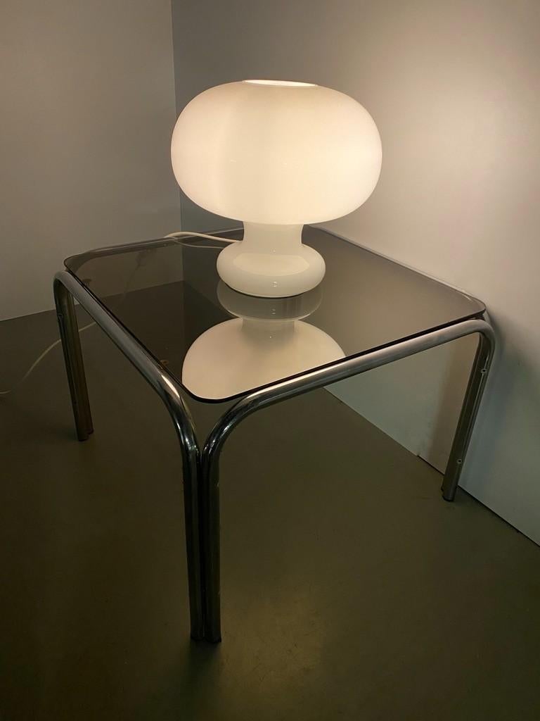 One piece glass mushroom table lamp - Cosack Leuchten- Germany In Good Condition In The Hague, NL