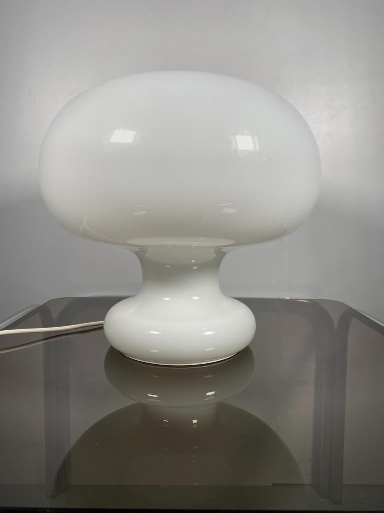 One piece glass mushroom table lamp - Cosack Leuchten- Germany 1