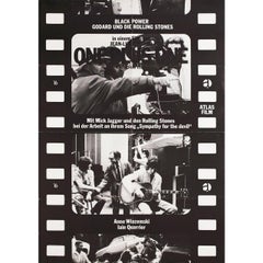 'One Plus One' 1970 German A1 Film Poster