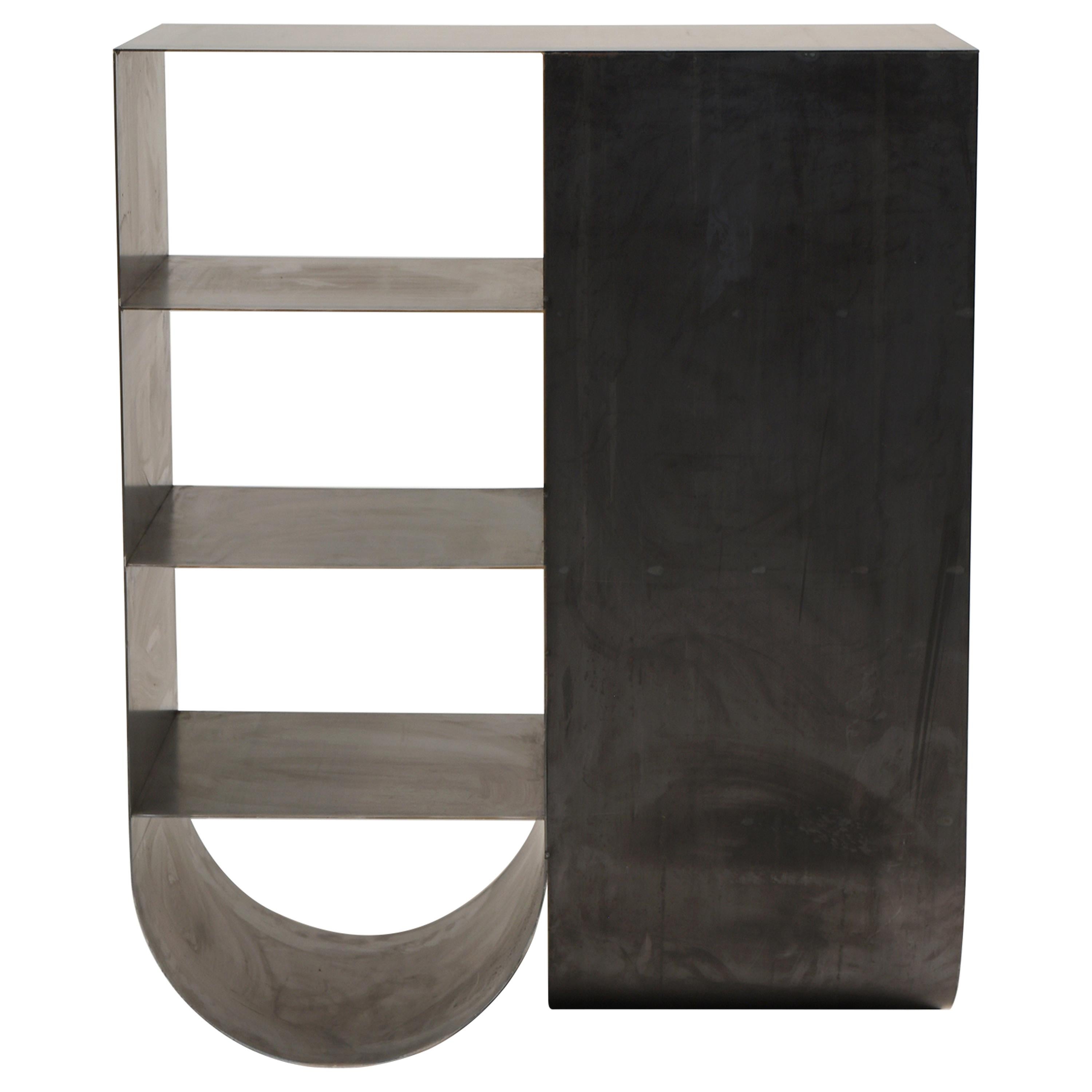 One Series Shelves Contemporary Shelve in Steel For Sale