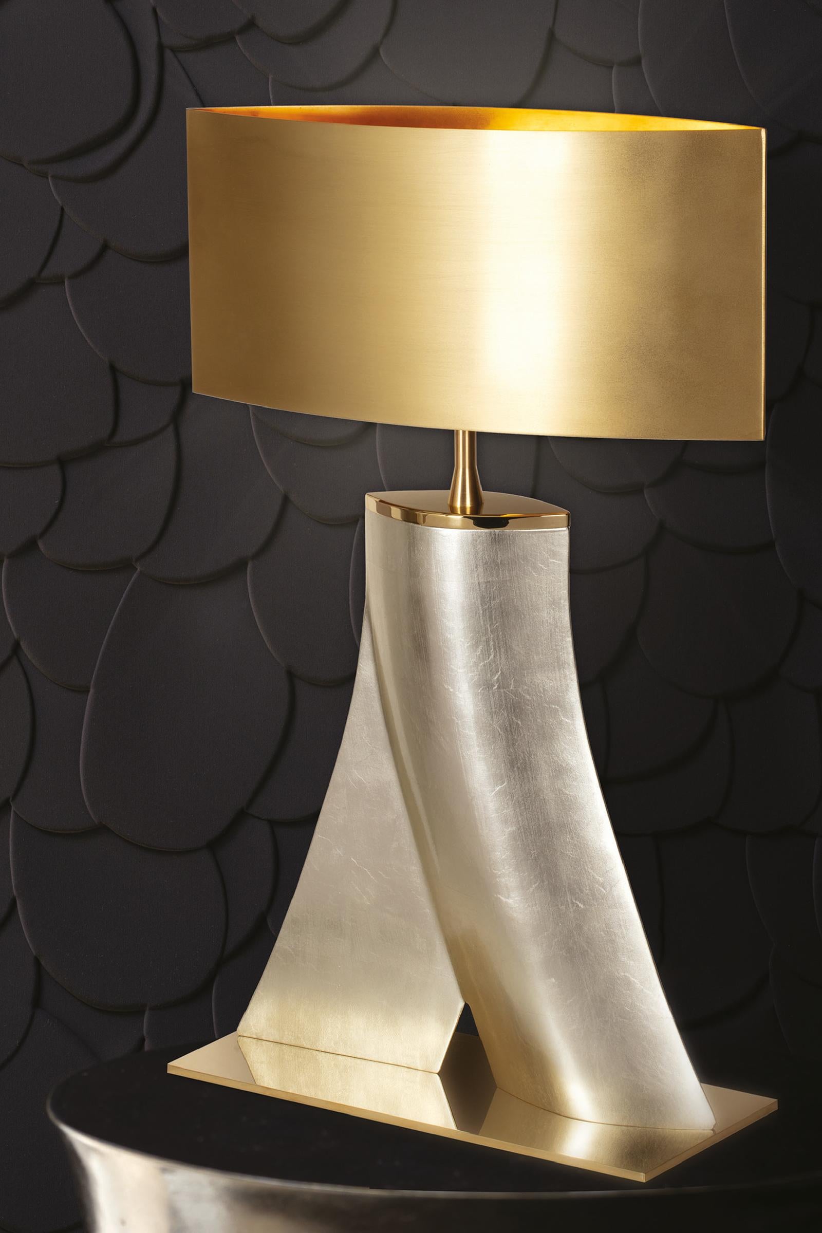 Contemporary One Step Table Lamp For Sale