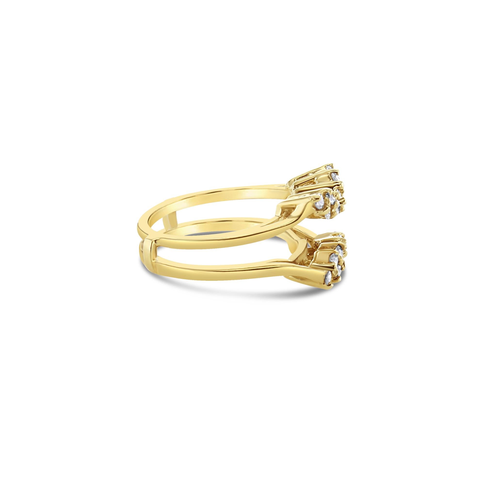 ♥ Ring Zusammenfassung ♥

Hauptstein: Diamant
Ungefähr. Karatgewicht: .33cttw
Diamant Reinheit: SI1
Diamant-Farbe: H/I
Band MATERIAL: 14k Gelbgold
Spaltmaß: 3 mm
Abmessung Höhe: 11mm
Stein-Schliff: Rund