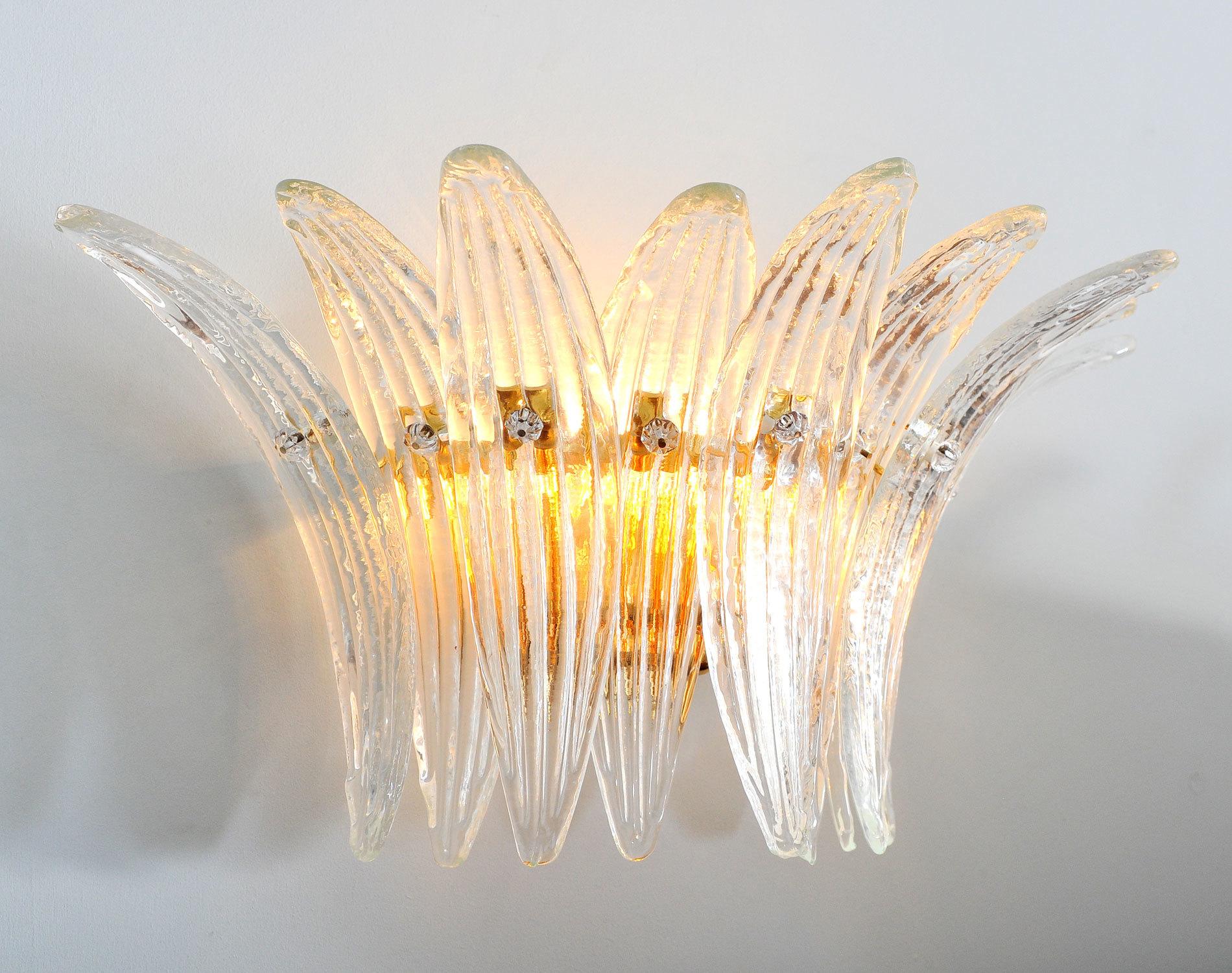 Moderne Applique Palmette à un étage en vente