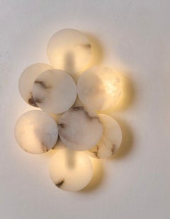 ONE "Tiles" sconce in alabaster by Studio Glustin (Price for one)