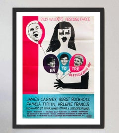 Affiche originale du film « One, Two, Three » (danois) par Saul Bass, 1961