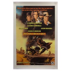 One Upon a Time in the West, Unframed Poster, 1969