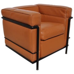 Ein Vintage Le Corbusier Cassina LC2 Lounge Stuhl