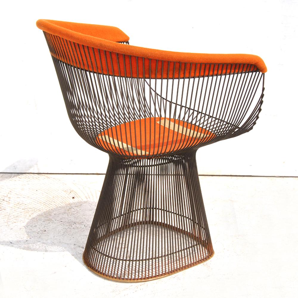 One Warren Platner Knoll Dining/Side Chair In Good Condition In Pasadena, TX