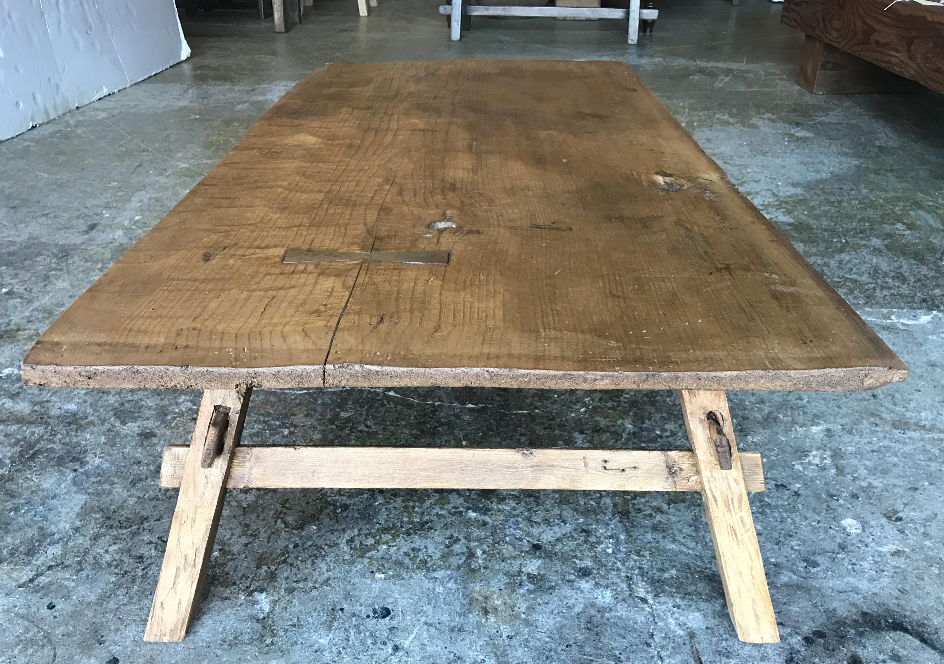 Guatemalan One Wide Board Coffee Table