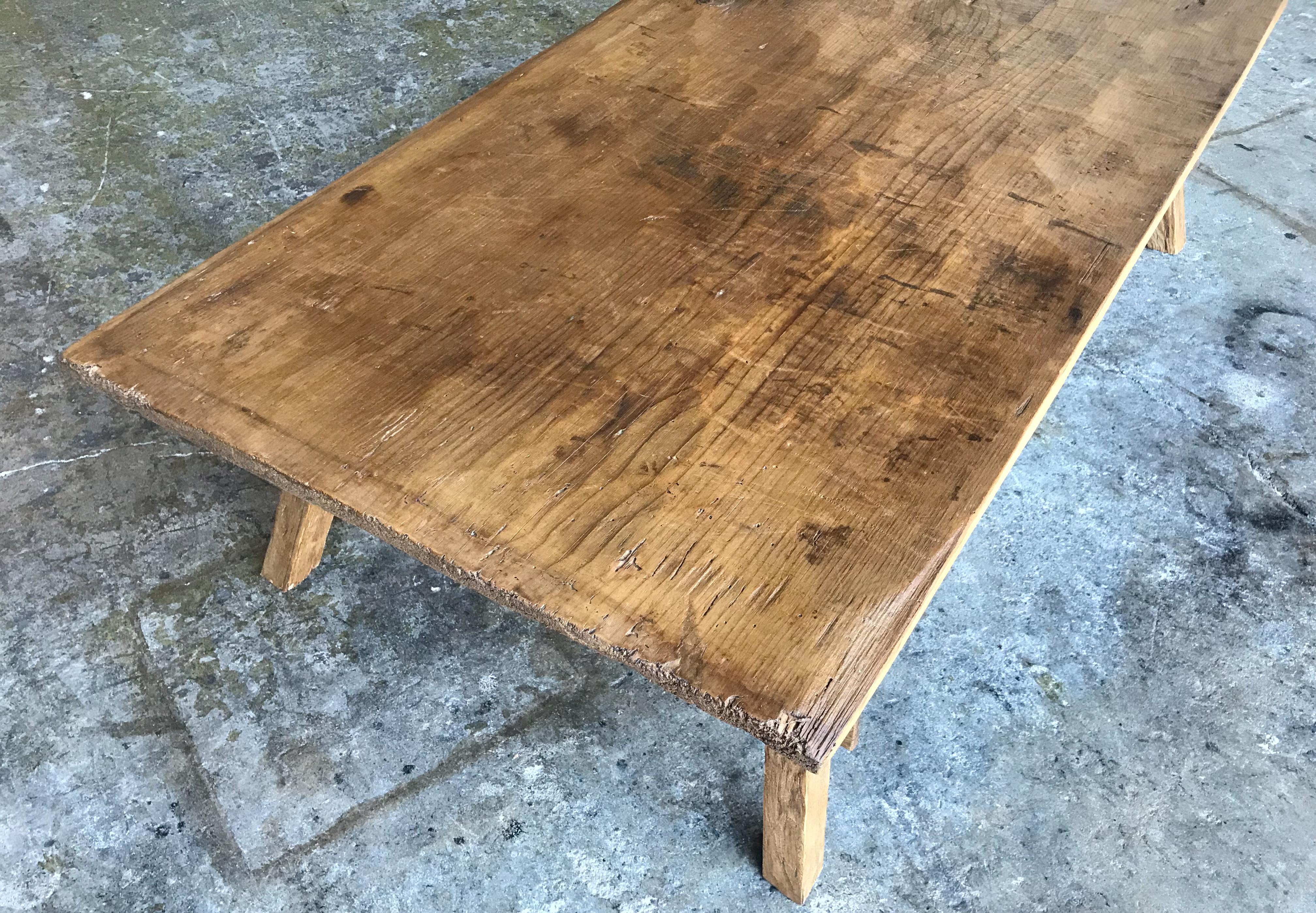 19th Century One Wide Board Coffee Table