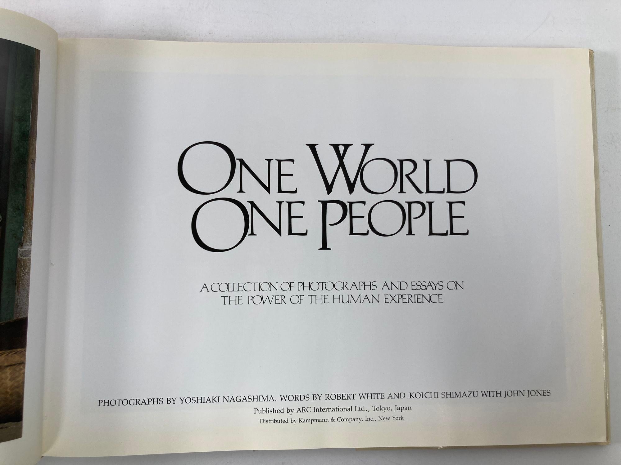 Expressionist One World, One People: a Collection of Photographs and Essays For Sale