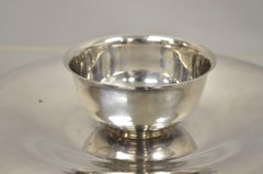 Oneida Silver Plate Serving Platter Dish Shrimp Cocktail Chips and Dip Tray