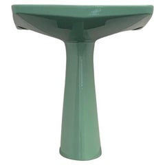 Oneline Sea Green Washbasin by Gio Ponti for Ideal Standard, 1953