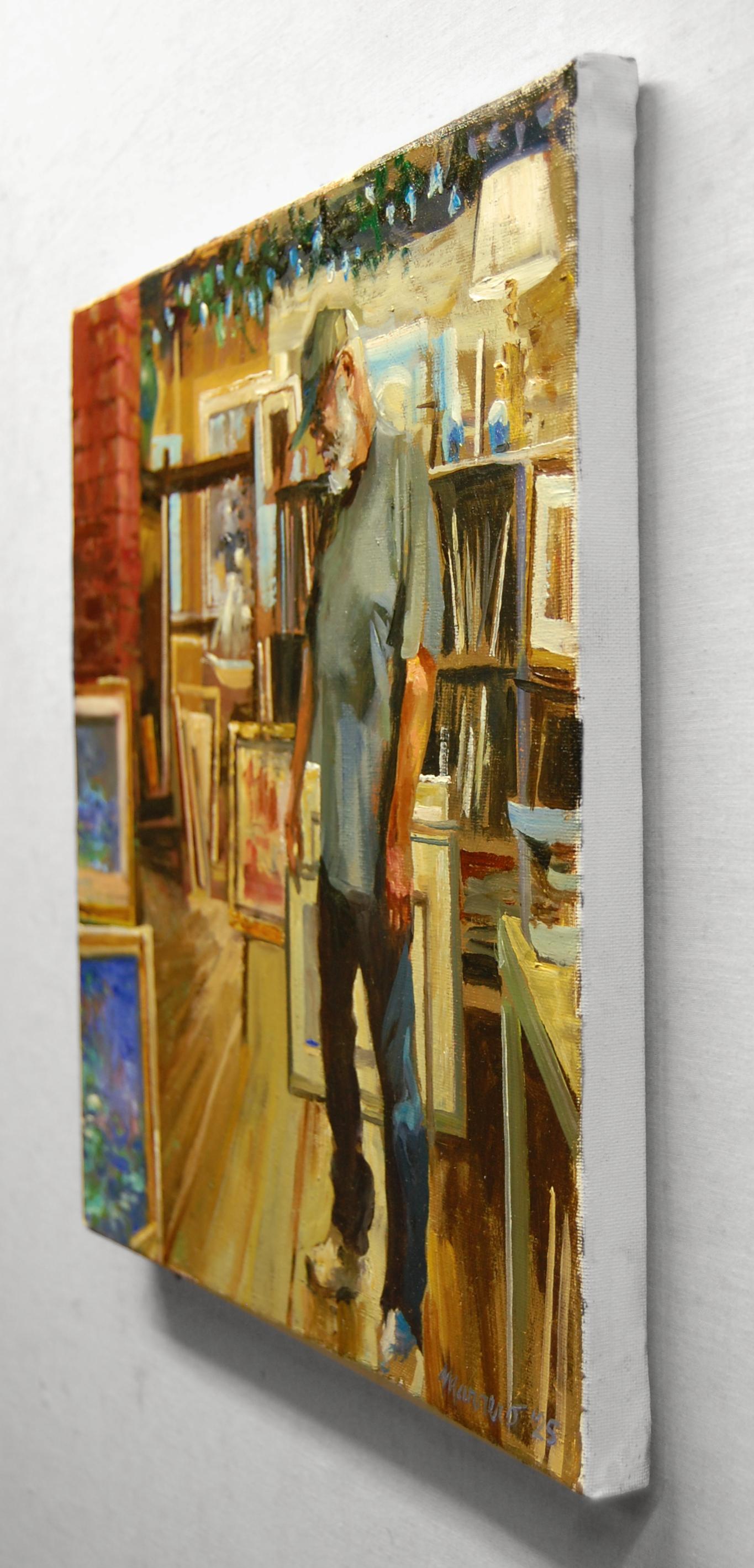 Pourrait-il en être ainsi ?, peinture à l'huile - Impressionnisme Art par Onelio Marrero
