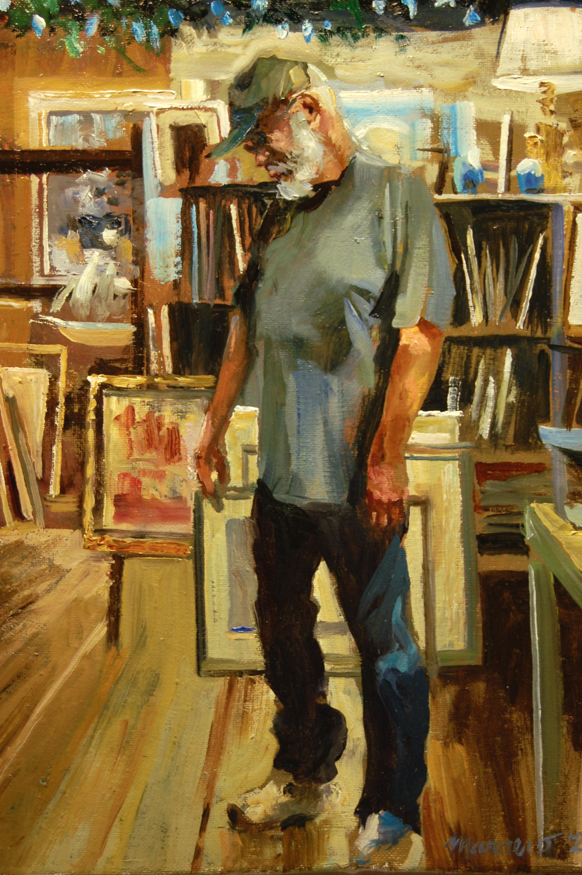 Pourrait-il en être ainsi ?, peinture à l'huile en vente 1