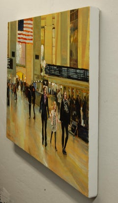 Departures and Arrivals, Oil Painting