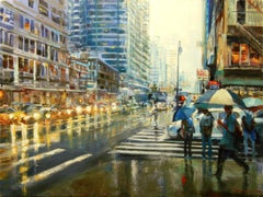 Todos en una misión, Pintura al óleo