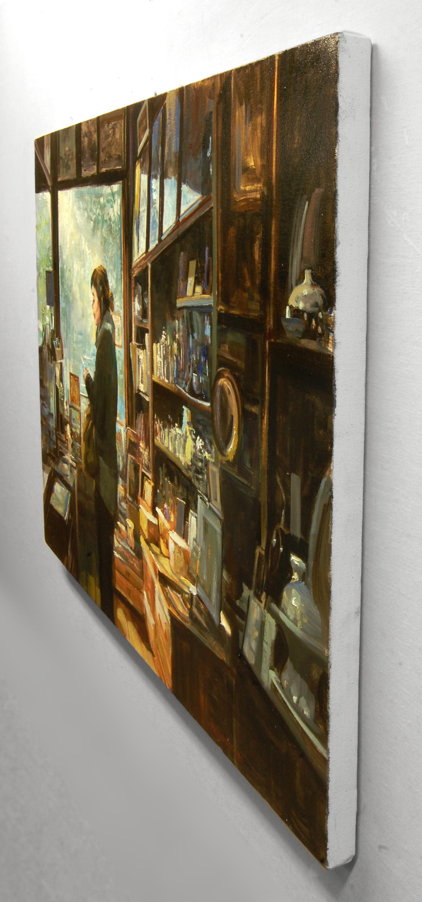Hunting for Treasures, Ölgemälde (Impressionismus), Art, von Onelio Marrero