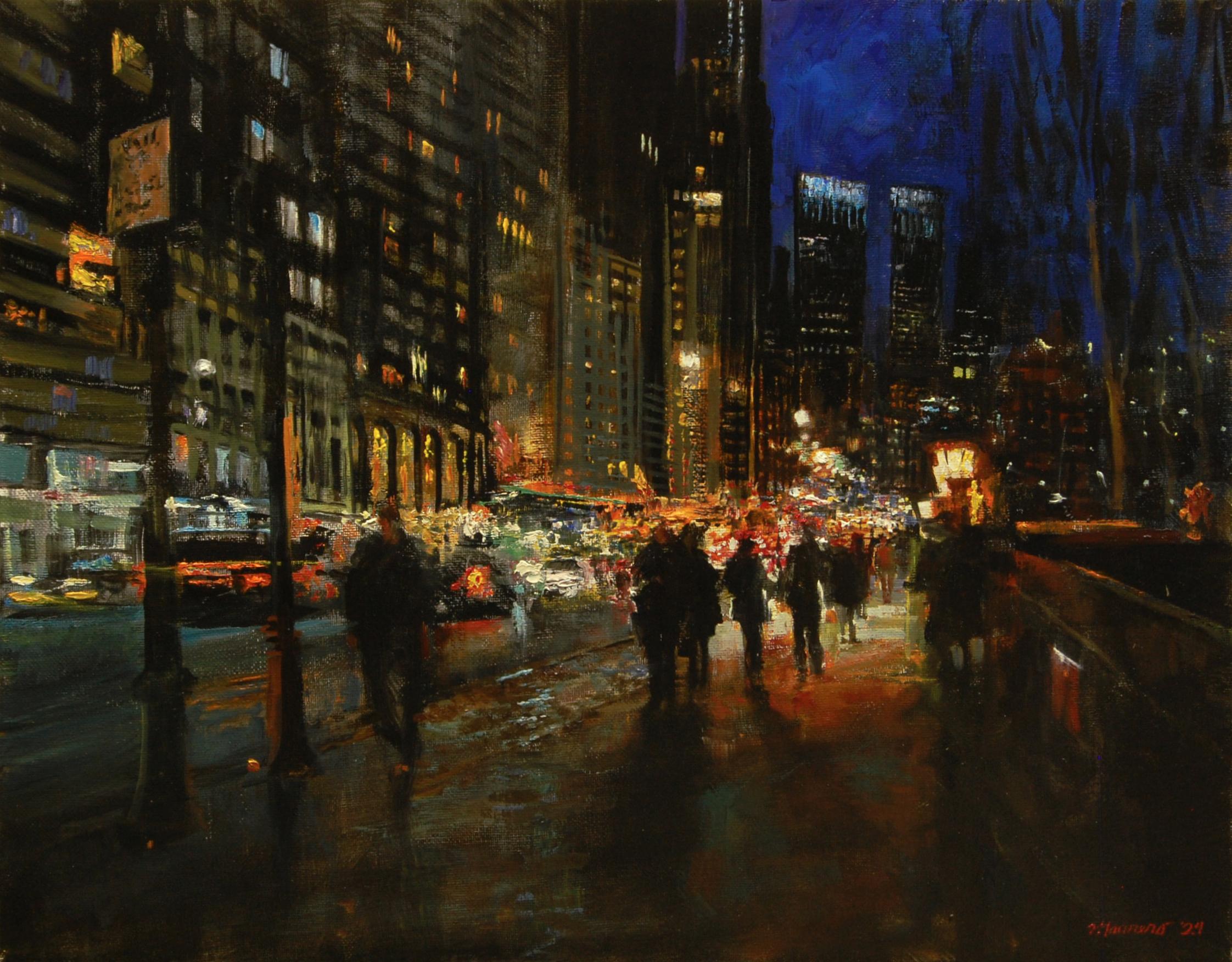 Looking South, Oil Painting - Art by Onelio Marrero