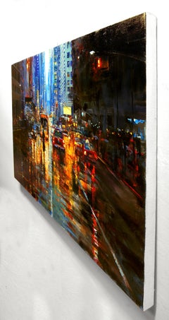 The Jaywalker, Ölgemälde