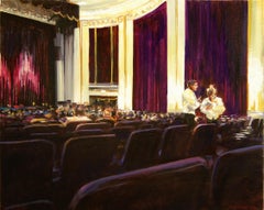 Ushers, Oil Painting