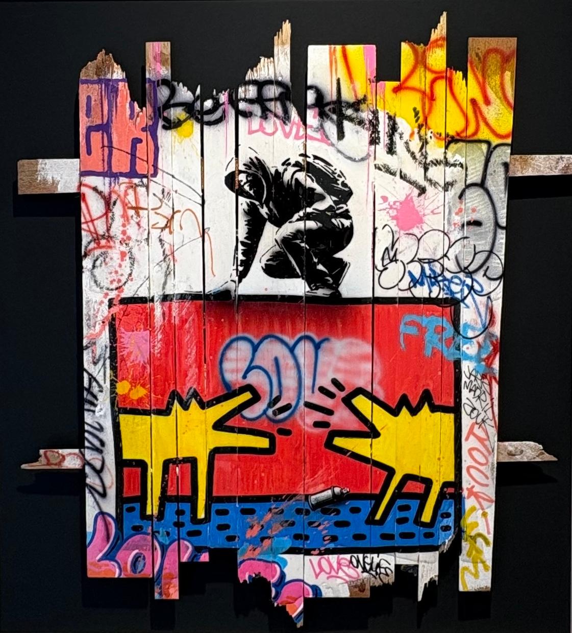 Street Artist, Painting, Framed, Spray Paint and Acrylic, 2026