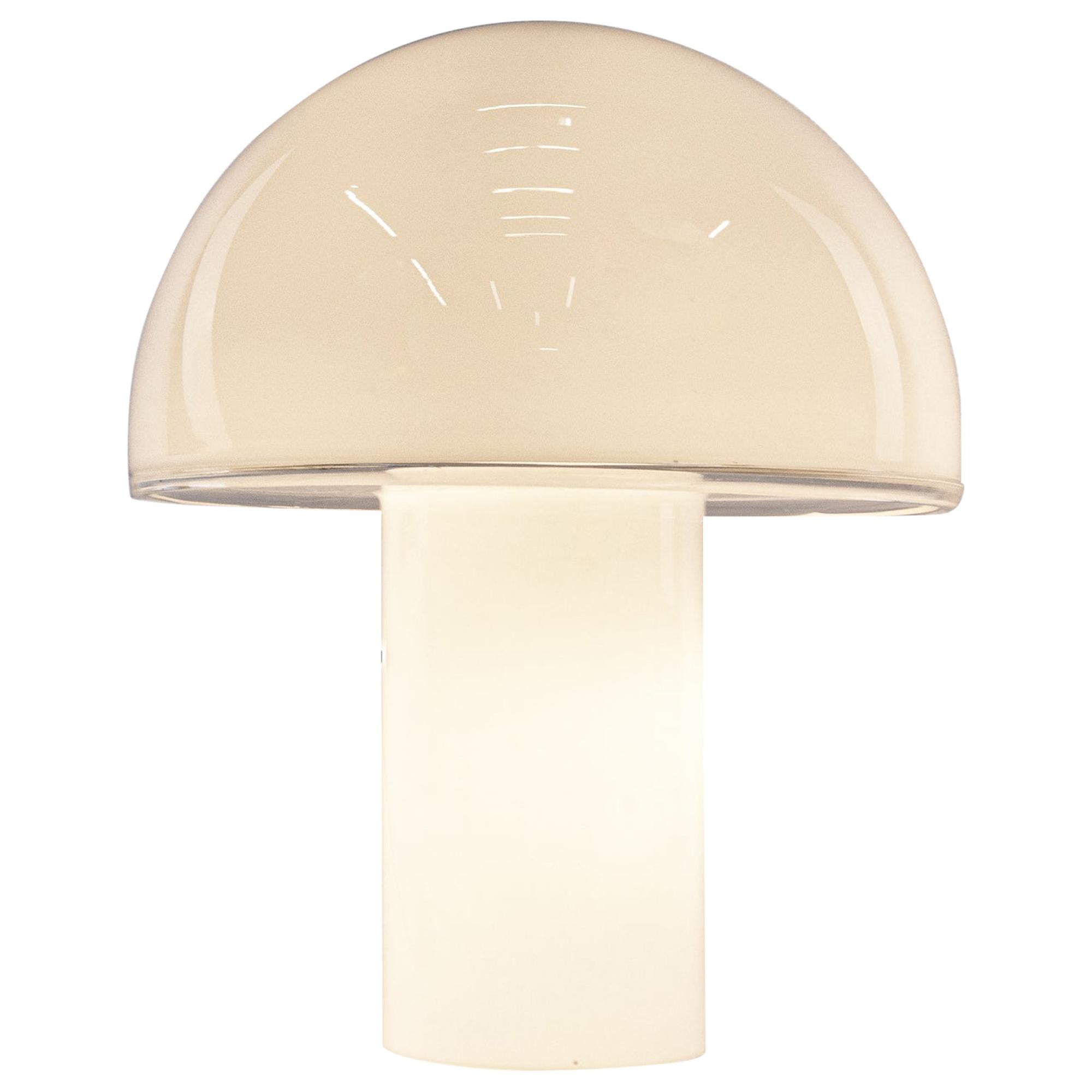 Onfale Big, Murano Glass Mushroom Lamp by Luciano Vistosi for Artemide