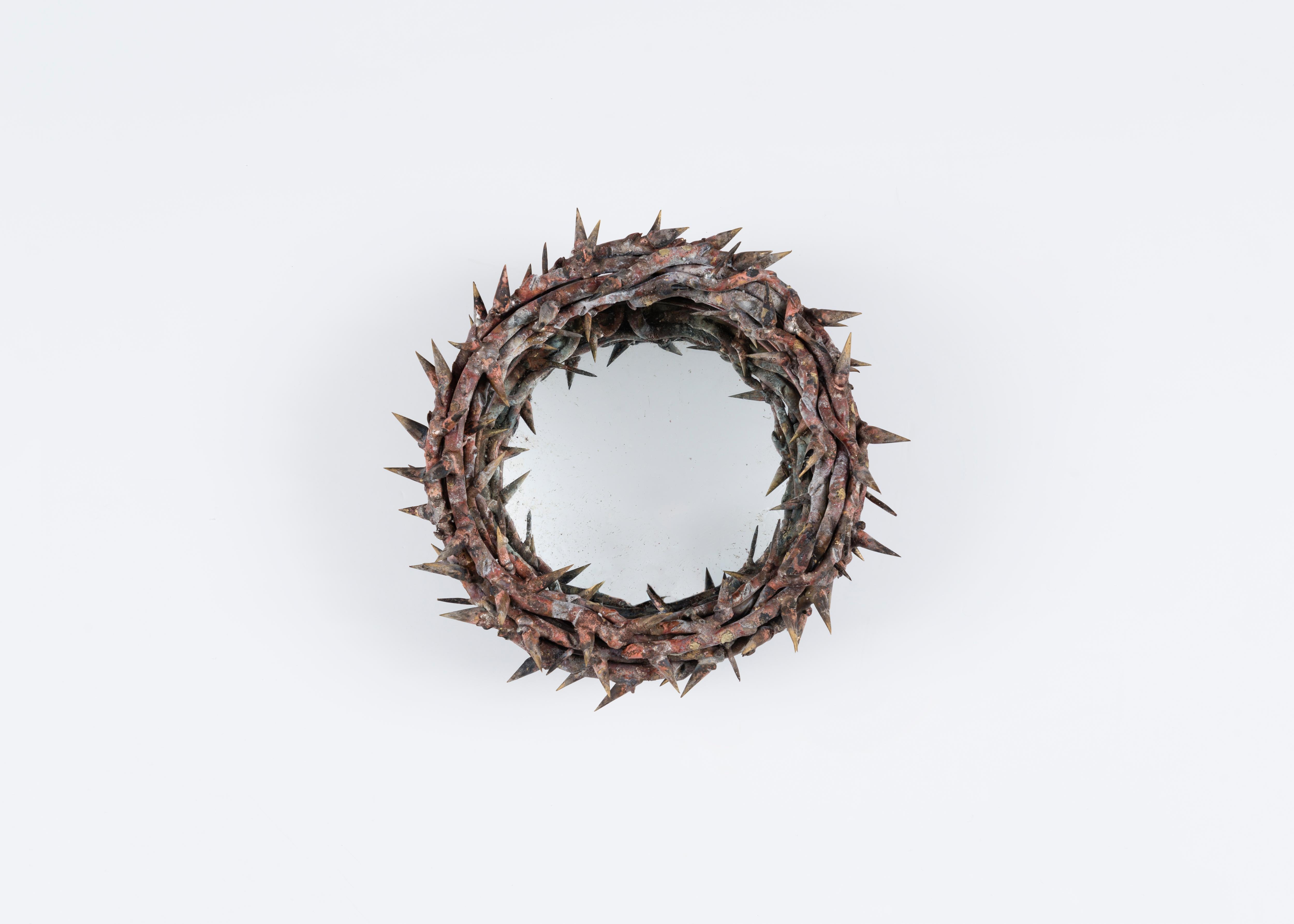 American Onik Agaronyan, Mirror in the Shape of a Crown of Thorns, United States, 2017 For Sale