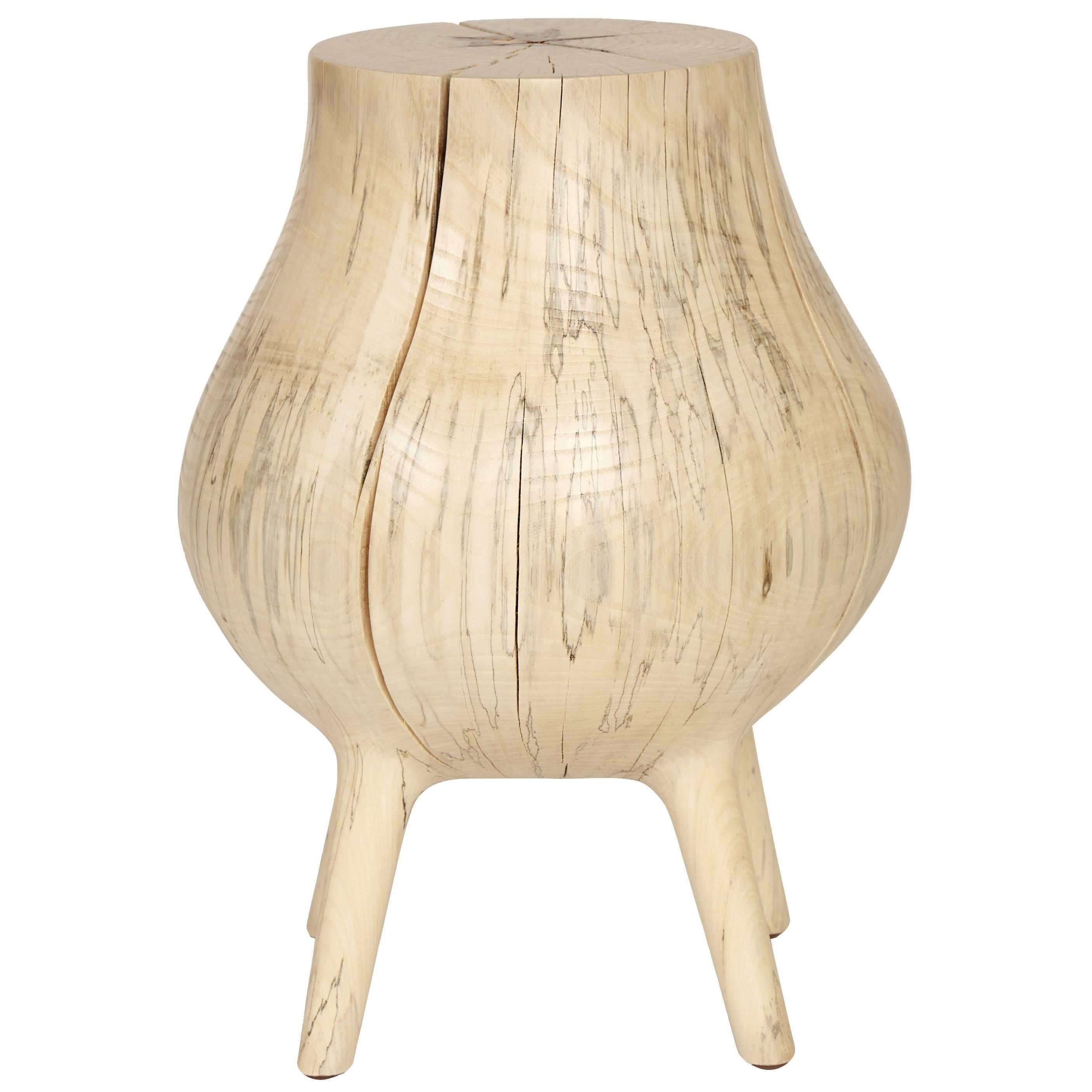 Onion Table or Stool by Caleb Woodard For Sale