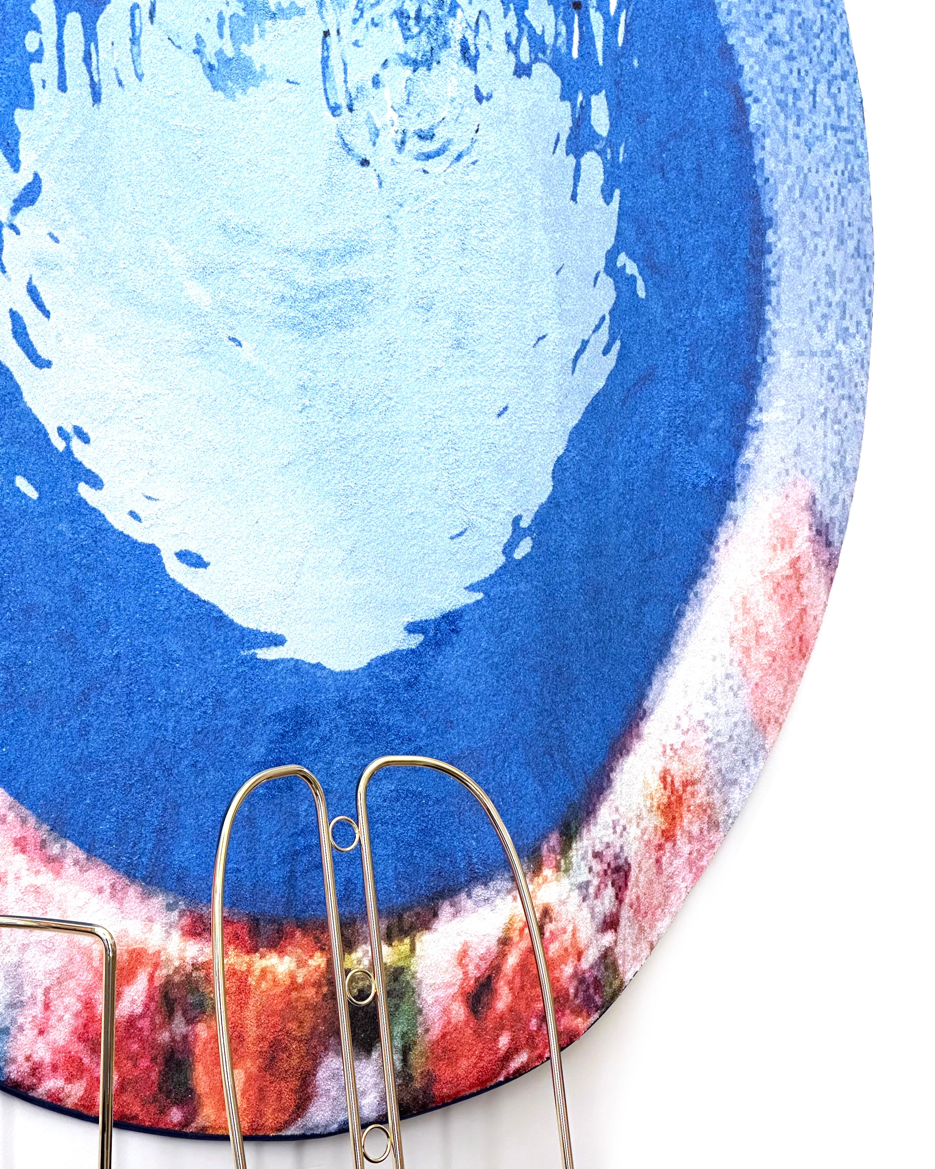 XXI secolo e contemporaneo oNiric 003 phigital art revolution on Rug di Furnigible di Alessandro Brunello in vendita
