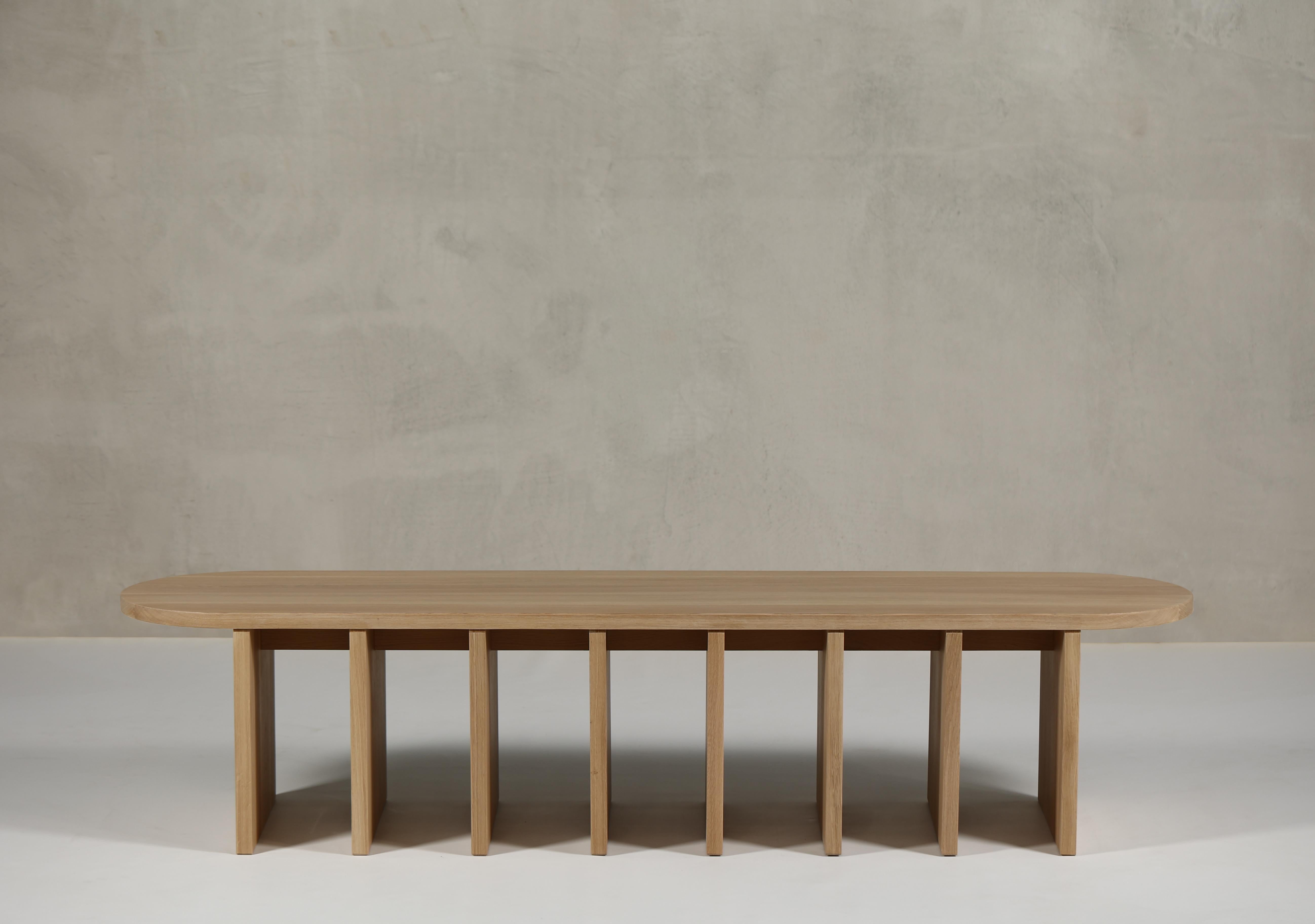 Romanian Onix Bench from The Oak Saga Collection by Arbore For Sale