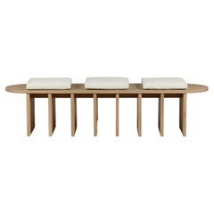 Onix Bench from The Oak Saga Collection by Arbore