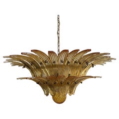 Only three glasses - amber palmette