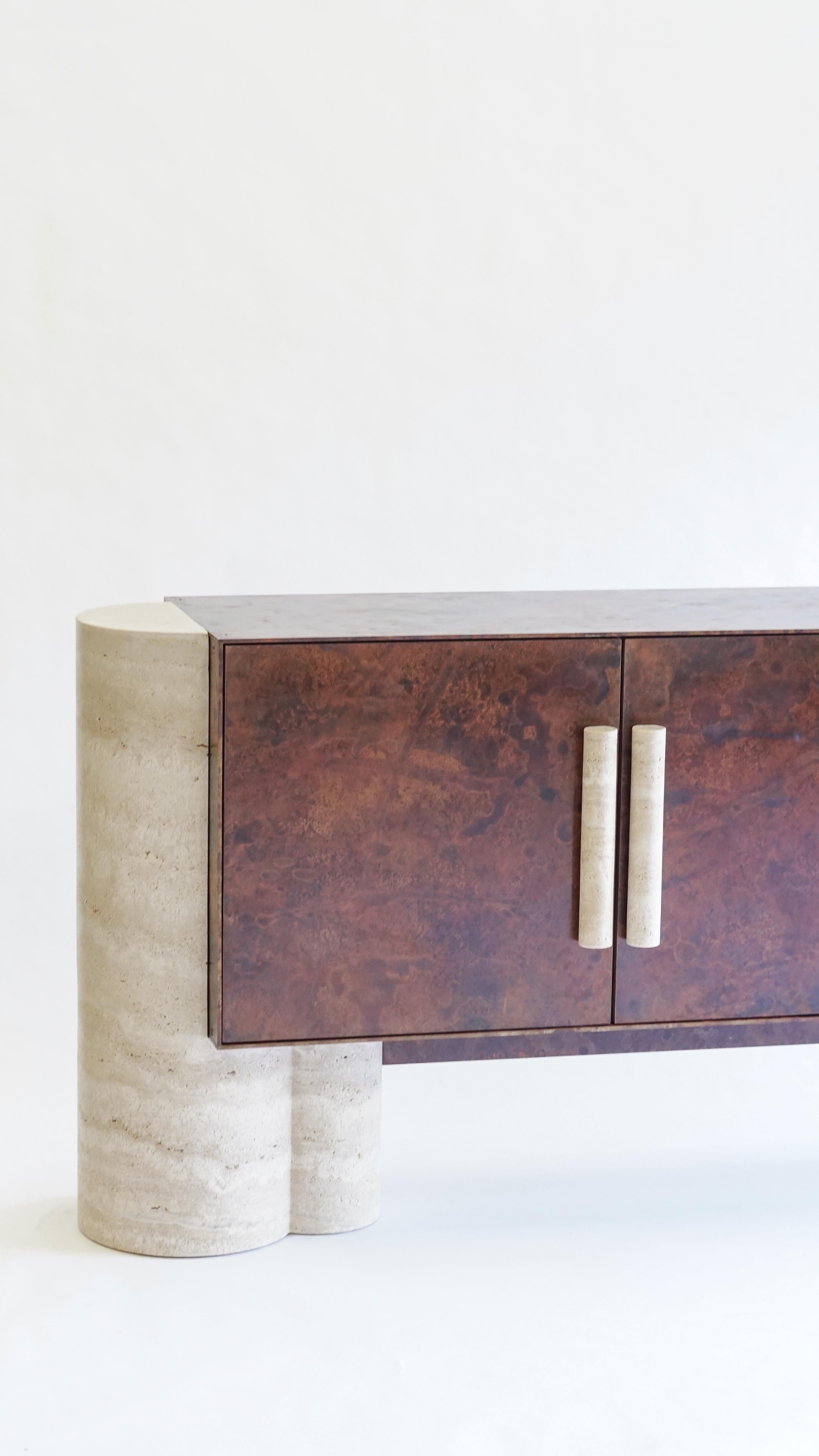 Hand-Crafted Onna Credenza by Swell Studio For Sale
