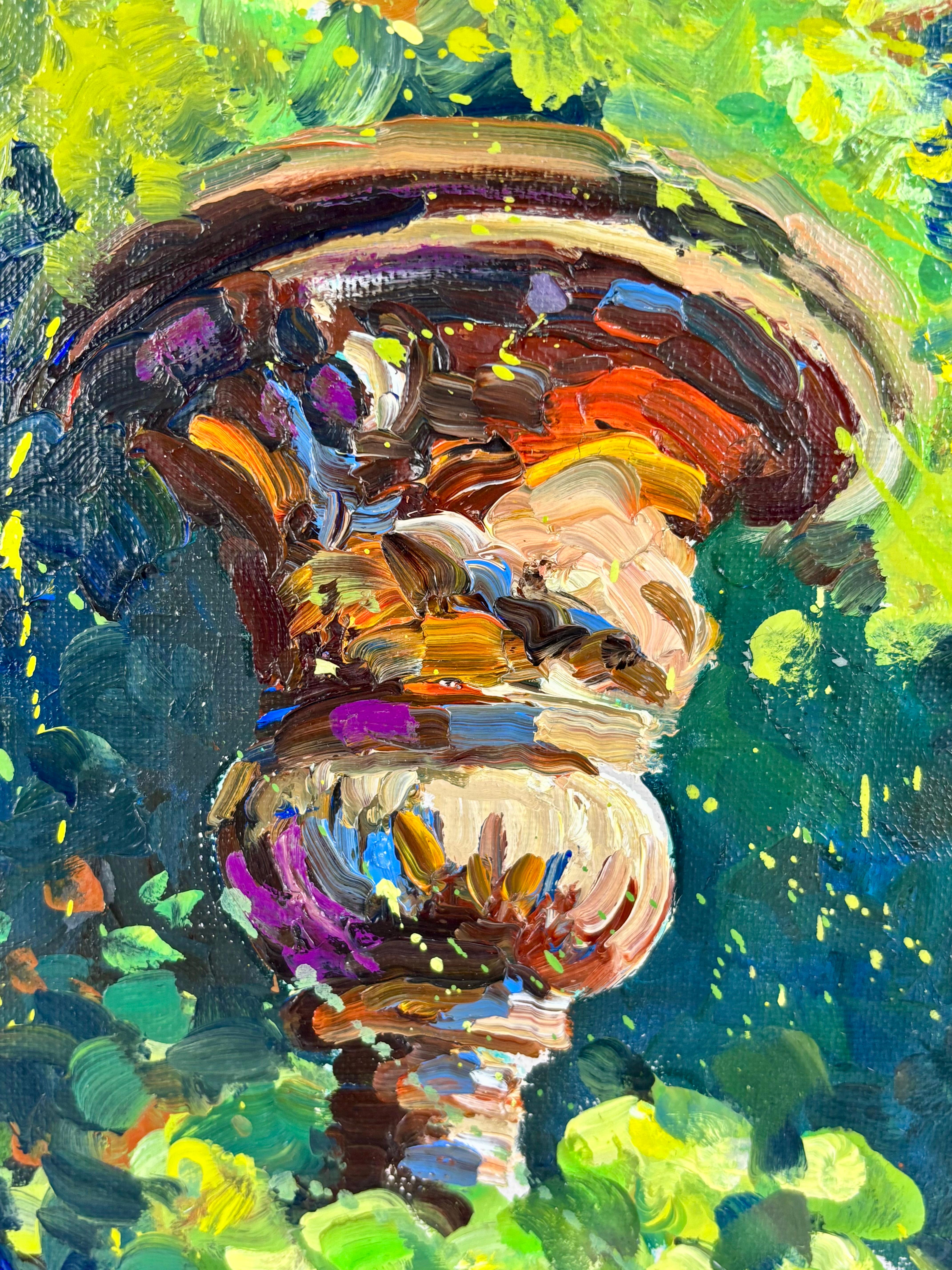 COPA MALLORCA - Black Figurative Painting by Onofre Prohens