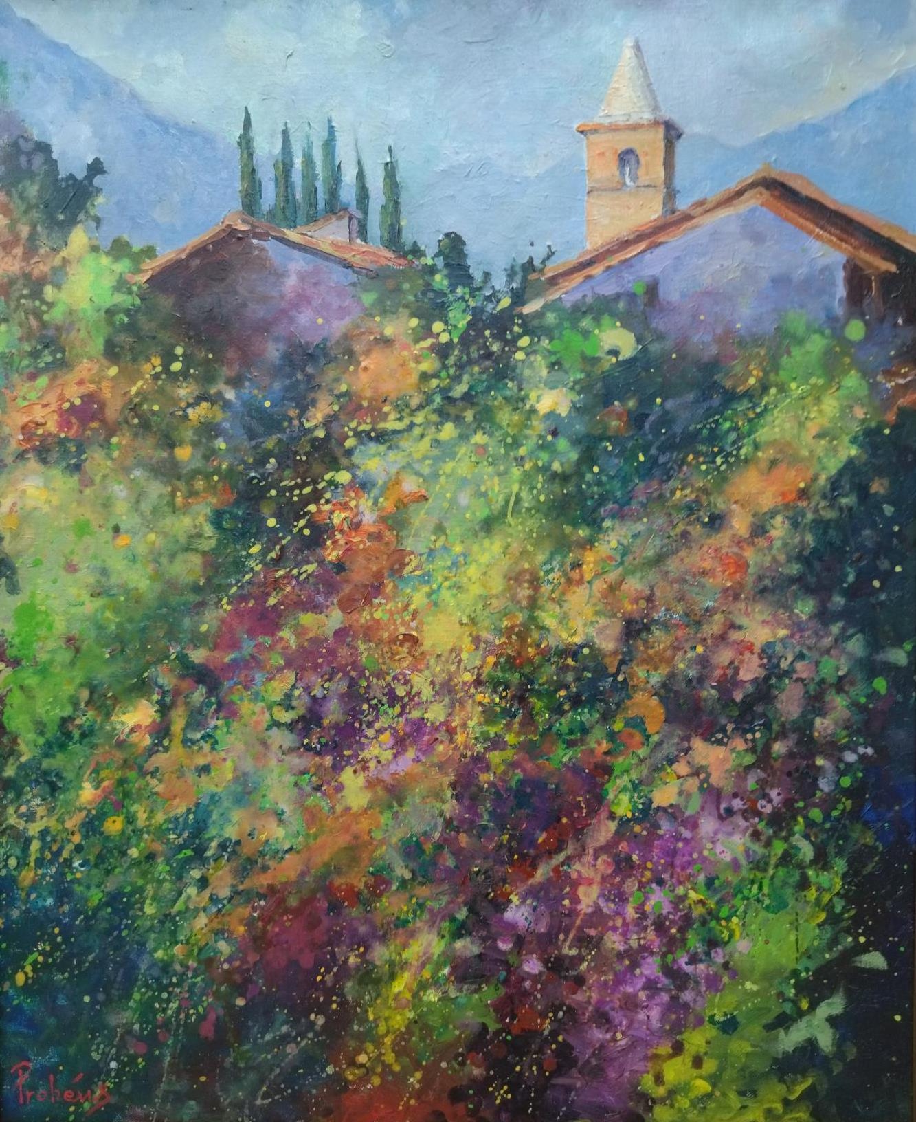 Prohens   Mallorca. peinture acrylique originale 5