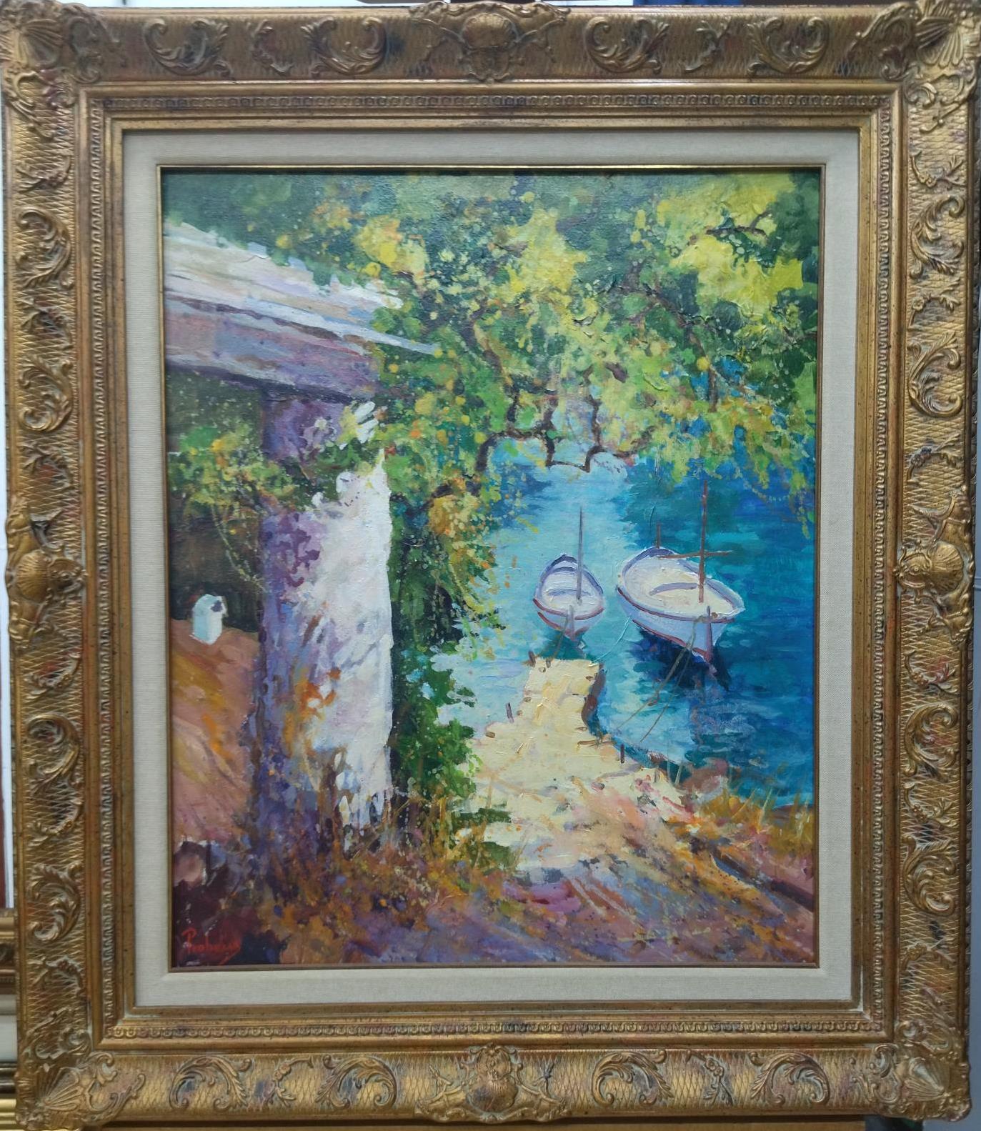 Onofre Prohens Landscape Painting - Prohens Mallorca 2 original acrylic painting