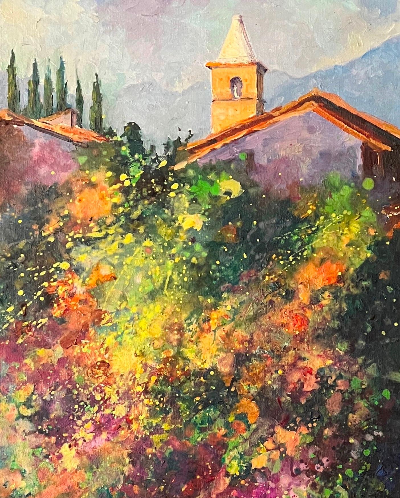 Prohens Mallorca. original acrylic painting For Sale 1