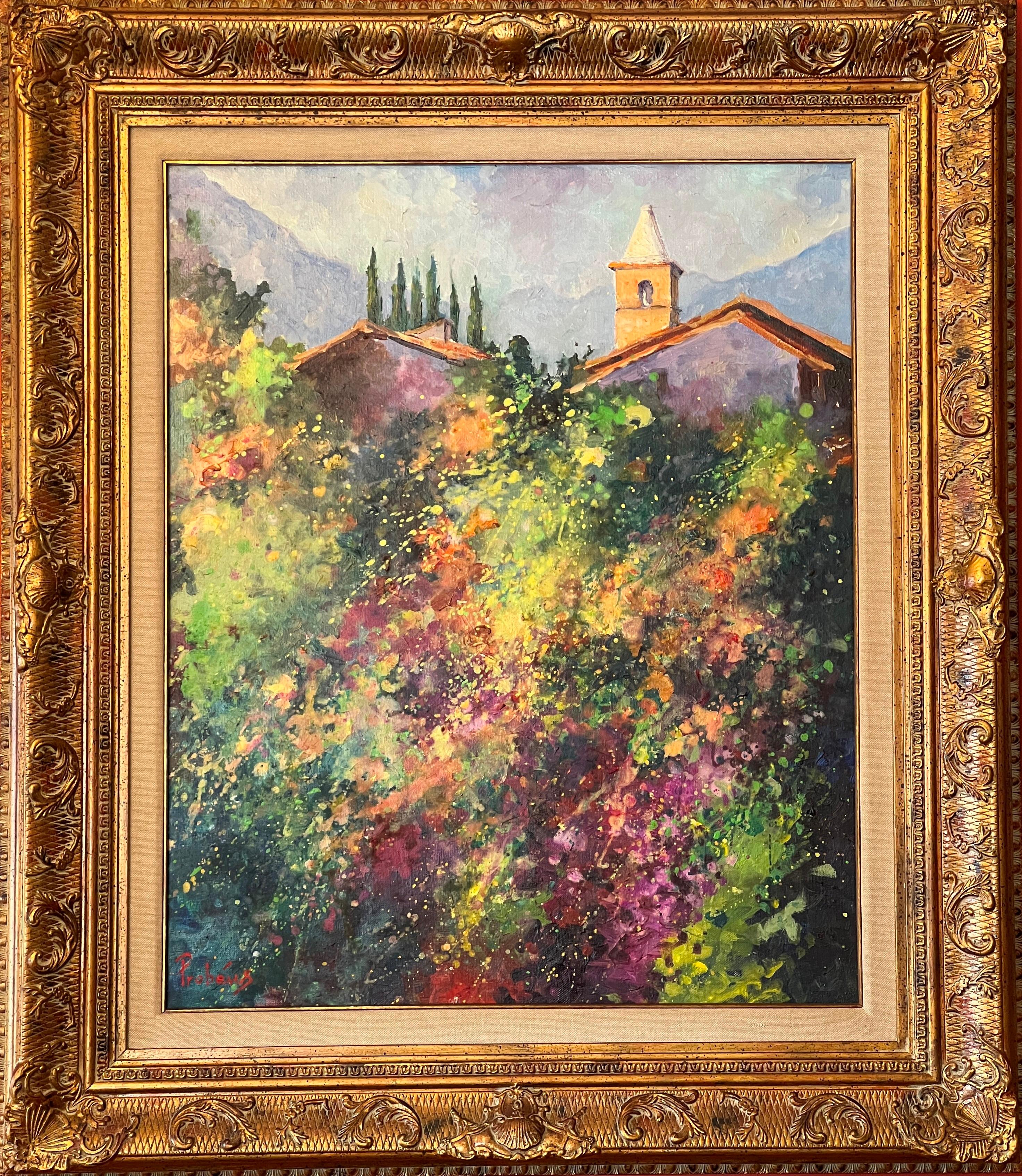 Onofre Prohens Landscape Painting - Prohens Mallorca. original acrylic painting
