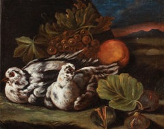 17th Century by Onofrio Loth Still Life Oil on Canvas