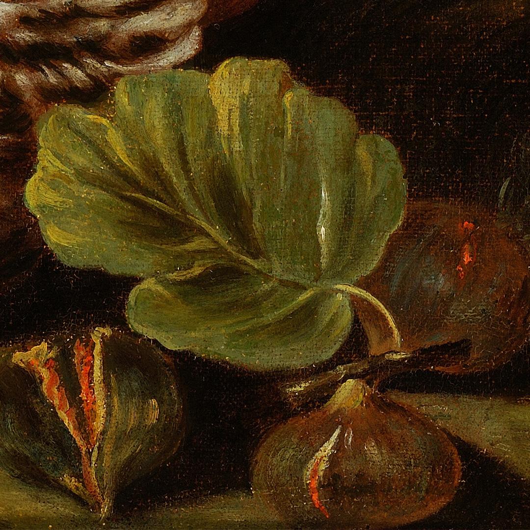 Stillleben von Onofrio Loth, Öl auf Leinwand, 17. Jahrhundert im Angebot 5