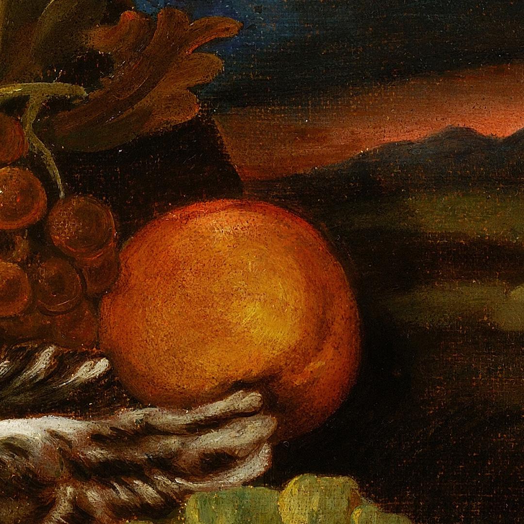 Stillleben von Onofrio Loth, Öl auf Leinwand, 17. Jahrhundert im Angebot 6