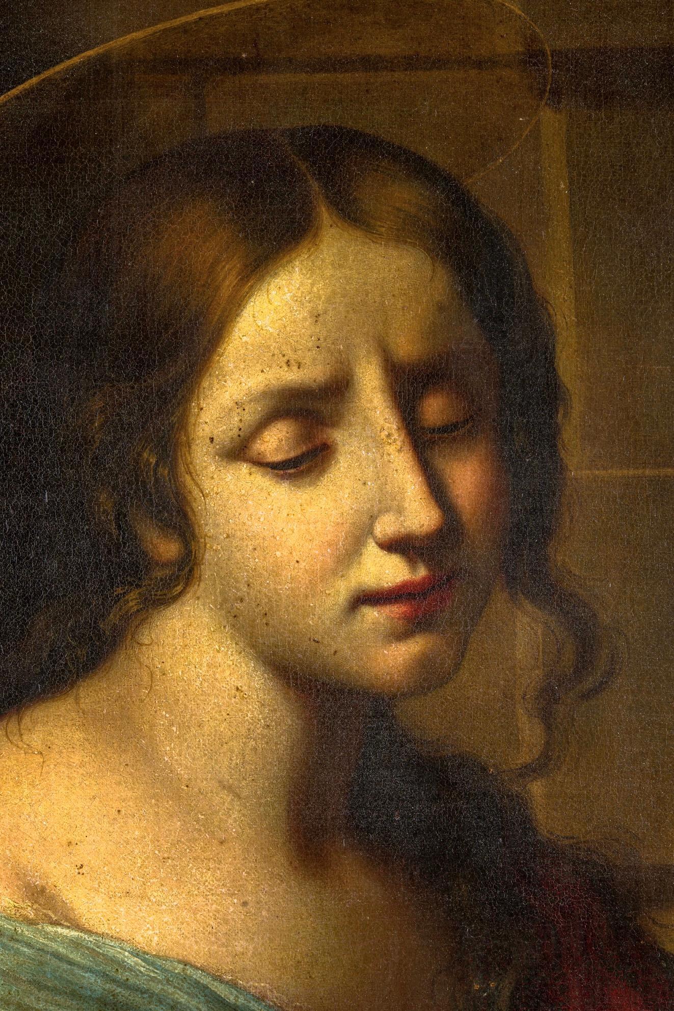 Onorio Marinari, peinture religieuse italienne du 17ème siècle en vente 5