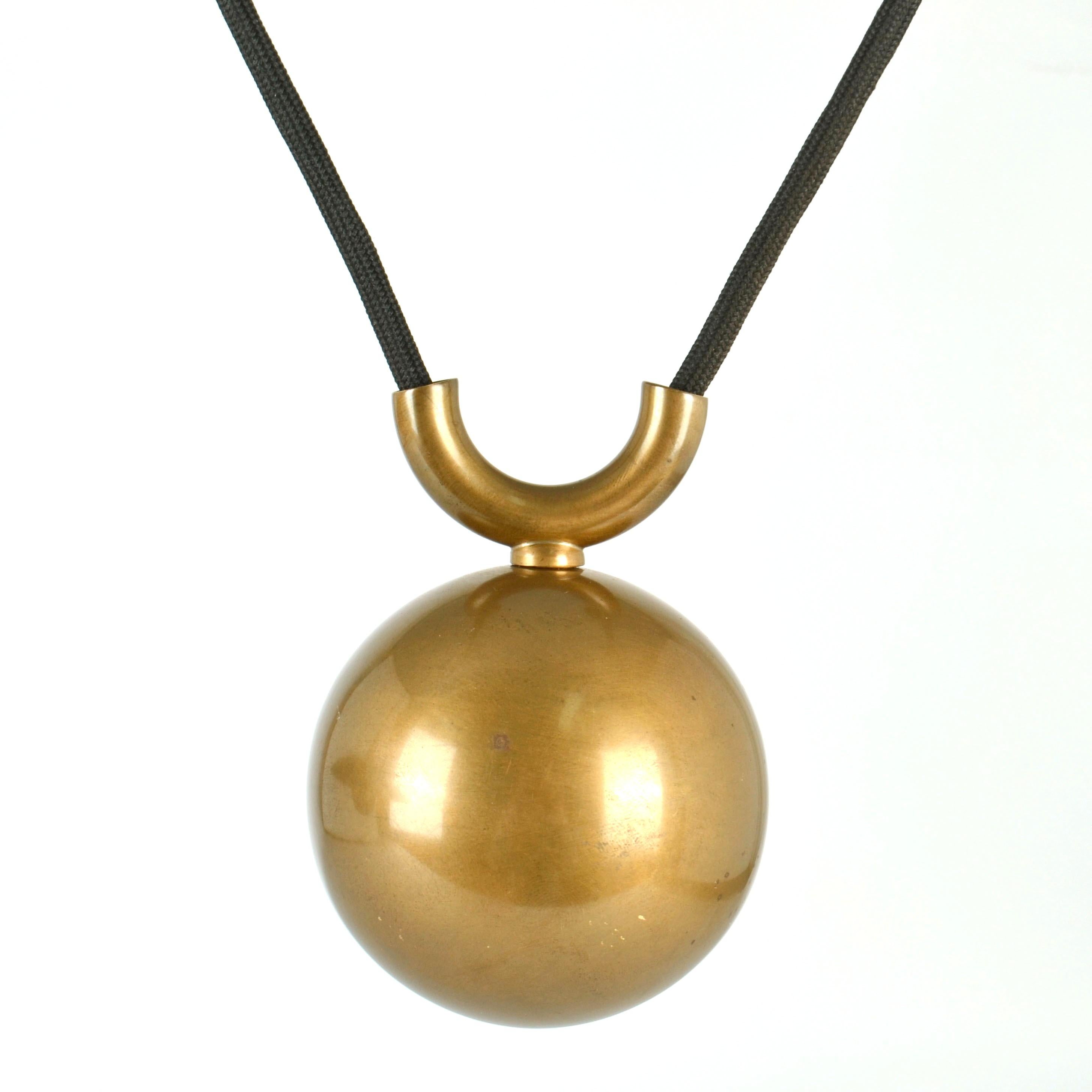 Onos 55 Double Counterbalance Lamps in Brass by Florian Schulz en venta 4