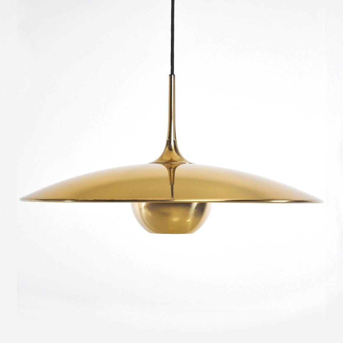 Onos 55 Double Counterbalance Lamps in Brass by Florian Schulz en venta 1