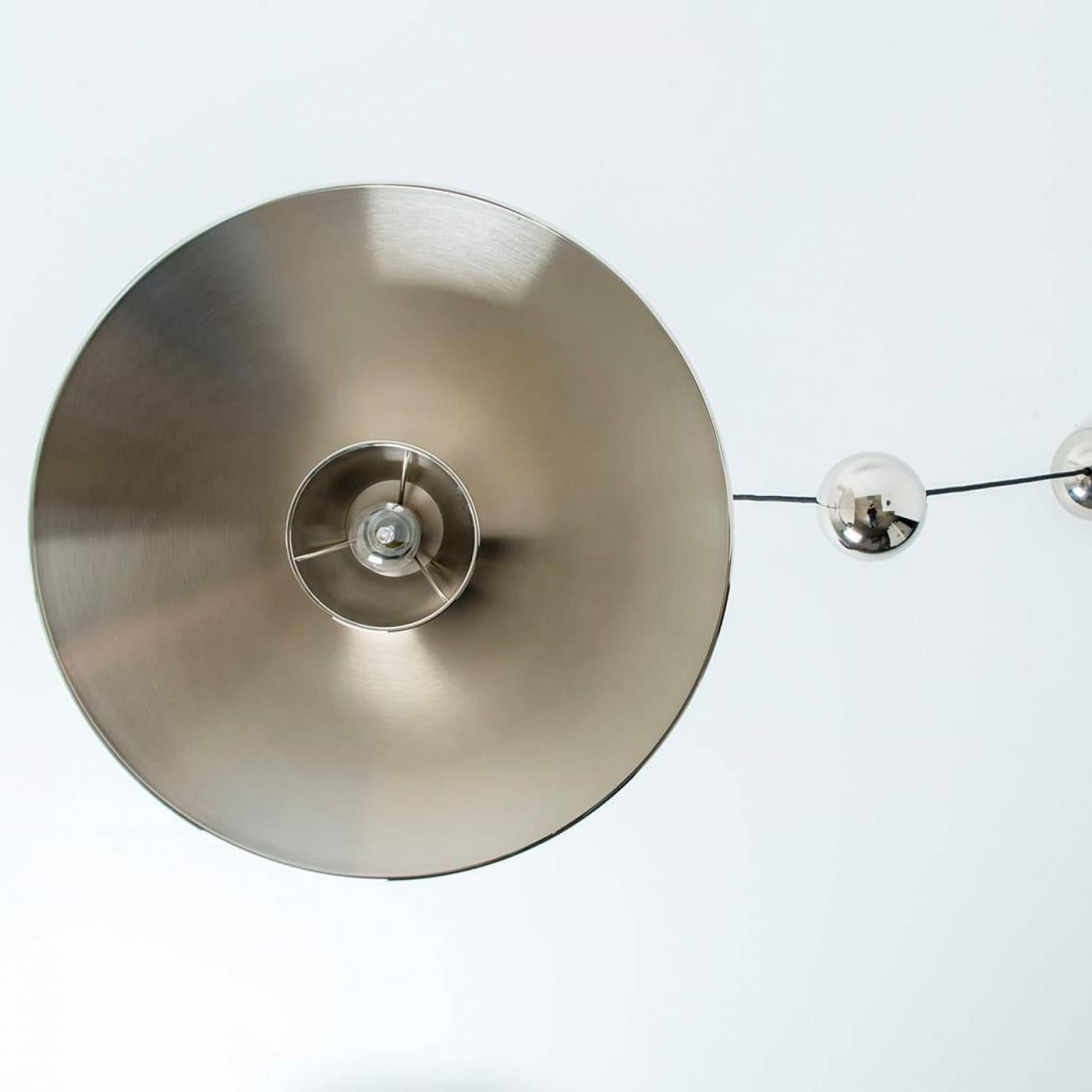 Onos 55 Double Pull Pendant Lamp by Florian Schulz, Germany For Sale 5